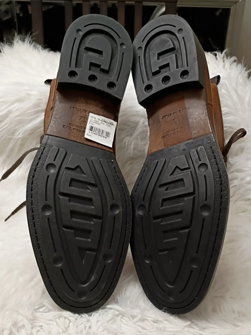 To Boot NY Adam Derrick Brown Leather Chukka Lace Up Boots